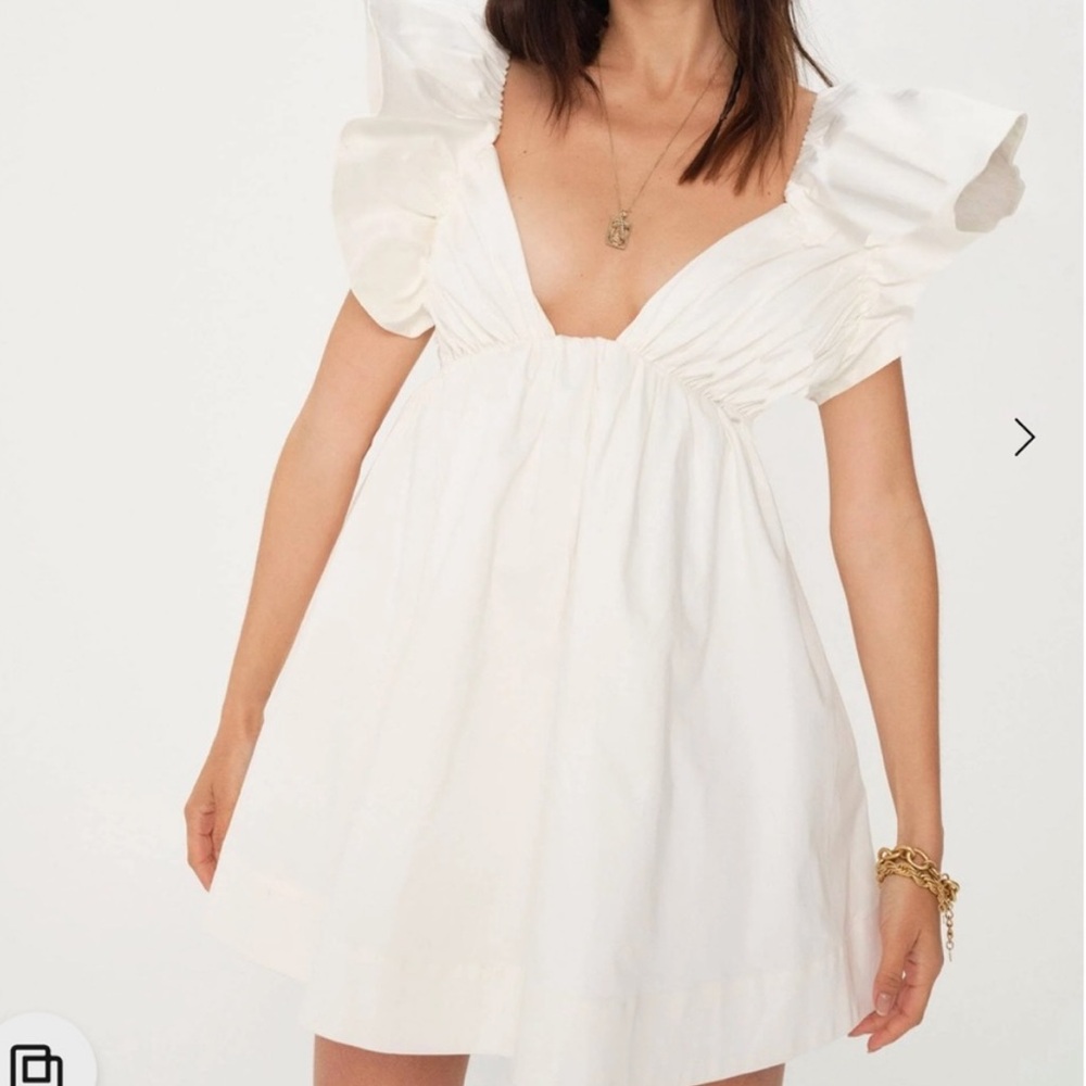 🤍FOR LOVE & LEMONS CLEMENTINE MINI DRESS🤍